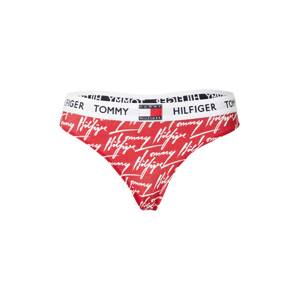 Tommy Hilfiger Underwear Tanga  červená / bílá / marine modrá