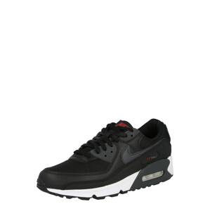 Nike Sportswear Tenisky 'Air Max 90'  červená / černá