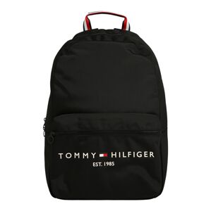 TOMMY HILFIGER Batoh 'Established'  černá / bílá / červená / námořnická modř