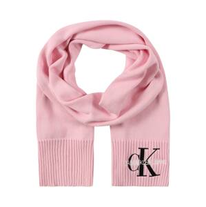 Calvin Klein Jeans Šála  růžová / bílá / černá