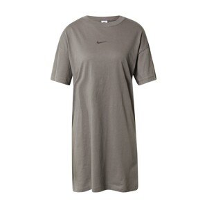 Nike Sportswear Šaty  šedá / kámen
