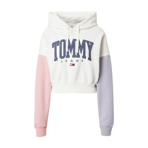 Tommy Jeans Sweatshirt  offwhite / šeříková / růžová / chladná modrá