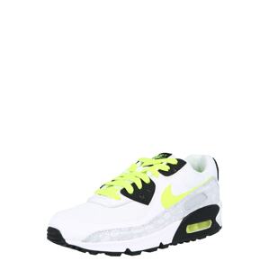 Nike Sportswear Tenisky 'Air Max 90'  bílá / černá / limone