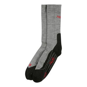 FALKE Sportovní ponožky  šedý melír / černý melír / melounová