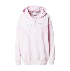 Nike Sportswear Mikina  šedá / růžová