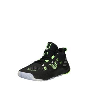 ADIDAS PERFORMANCE Sportovní boty  černá / svítivě zelená