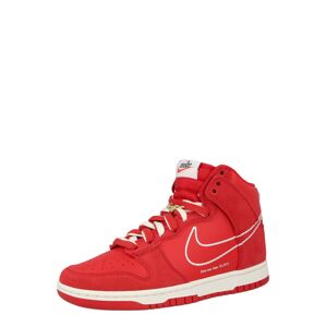 Nike Sportswear Kotníkové tenisky  červená / bílá