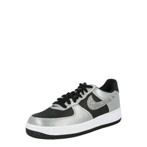 Nike Sportswear Tenisky 'Air Force 1'  černá / stříbrná