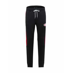 Champion Authentic Athletic Apparel Kalhoty 'Off Court'  červená / černá / bílá