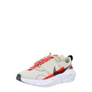Nike Sportswear Tenisky 'Crater Impact'  starobéžová / červená / černá