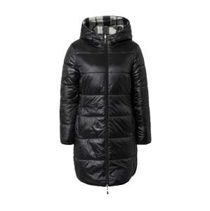 TAIFUN Zimní kabát  černá / bílá
