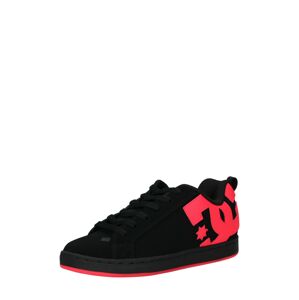 DC Shoes Sportovní boty  černá / svítivě růžová