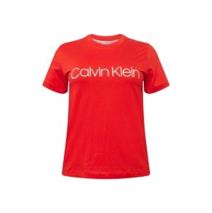 Calvin Klein Curve Tričko  červená / bílá