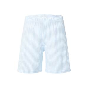 Mey Pyžamové kalhoty  světlemodrá / bílá