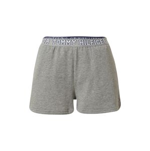 Tommy Hilfiger Underwear Pyžamové kalhoty  šedý melír / bílá / tmavě modrá