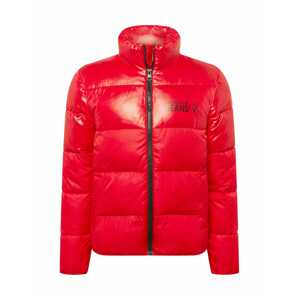 Calvin Klein Jeans Zimní bunda červená / černá