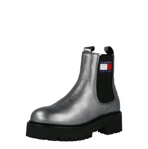 Tommy Jeans Chelsea boty  námořnická modř / stříbrně šedá / ohnivá červená / černá / bílá