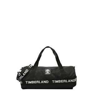TIMBERLAND Cestovní taška  černá / bílá