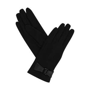 NÜMPH Prstové rukavice  černá