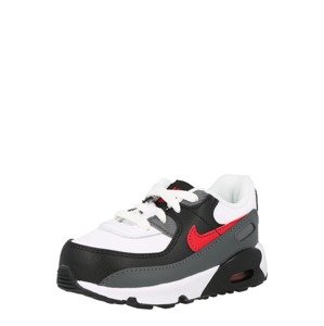 Nike Sportswear Tenisky  bílá / černá / šedá / červená