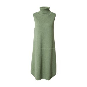 SKFK Úpletové šaty 'ERROXALI'  pastelově zelená