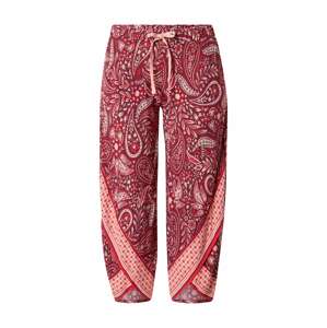 Esprit Bodywear Pyžamové kalhoty  červená / bílá / oranžová