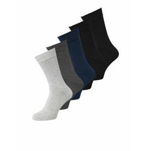 JACK & JONES Ponožky  námořnická modř / šedá / černá