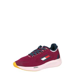 Tommy Sport Sportovní boty 'Elite Racer' námořnická modř / magenta / červená / bílá
