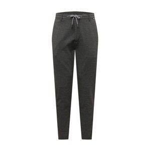 Calvin Klein Kalhoty  černý melír / bílá