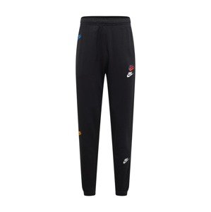 Nike Sportswear Kalhoty  modrá / červená / černá / bílá