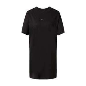 Nike Sportswear Šaty  tmavě šedá / černá