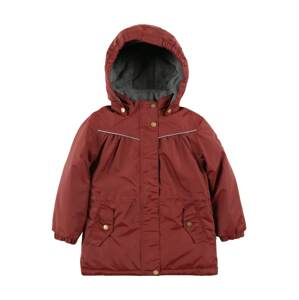 mikk-line Zimní bunda  pastelově červená