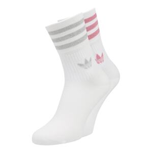 ADIDAS ORIGINALS Socken  bílá / růžová / šedá