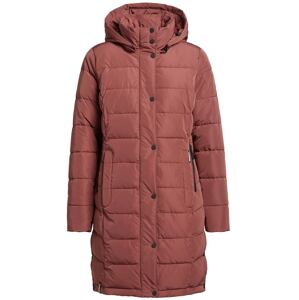 khujo Zimní kabát  pastelově červená