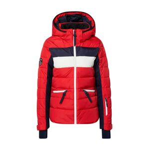 Superdry Snow Sportovní bunda  ohnivá červená / bílá / námořnická modř