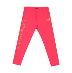 EA7 Emporio Armani Kalhoty  zlatá / pink