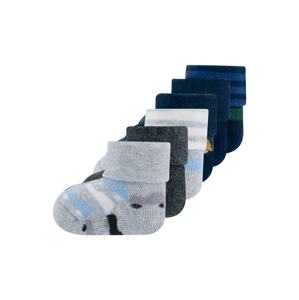EWERS Ponožky světlemodrá / tmavě modrá / světle šedá / tmavě šedá / trávově zelená