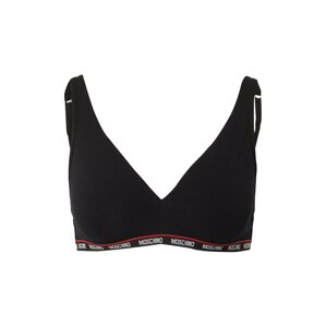 Moschino Underwear Podprsenka 'REGGISENO'  černá / bílá / červená
