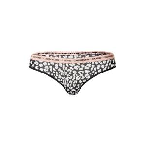 Calvin Klein Underwear Kalhotky 'BRAZILIAN'  bílá / černá / růžová