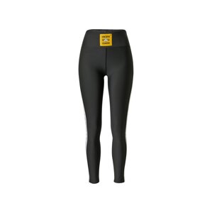 Eivy Sportovní kalhoty 'Icecold'  žlutá / černá / bílá