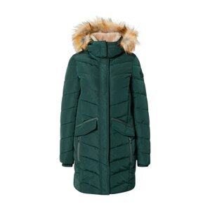 TOM TAILOR Zimní kabát  smaragdová