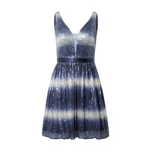 Laona Koktejlové šaty  béžová / tmavě modrá