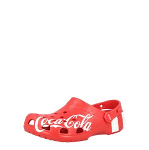 Crocs Pantofle 'Classic Cola'  červená / bílá