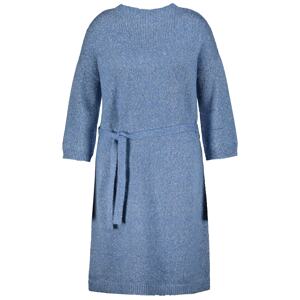 Ulla Popken Úpletové šaty  kouřově modrá
