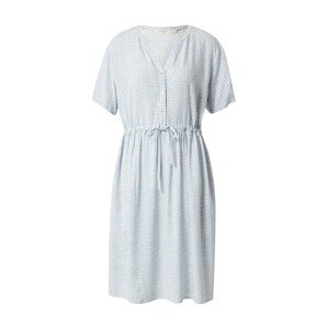 Cream Košilové šaty 'Ferina'  kouřově modrá / bílá