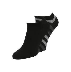 Tommy Hilfiger Underwear Ponožky  černá / šedý melír