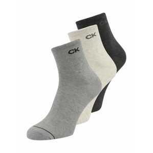 Calvin Klein Underwear Ponožky  šedý melír / béžový melír / černý melír