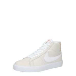Nike SB Kotníkové tenisky 'Zoom Blazer'  barva bílé vlny / bílá