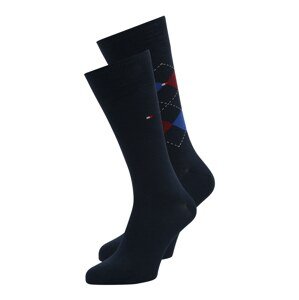 Tommy Hilfiger Underwear Ponožky  marine modrá / tmavě modrá / červená