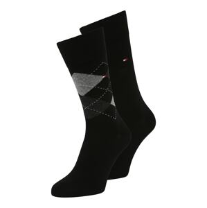 Tommy Hilfiger Underwear Ponožky  černá / šedý melír / světle šedá